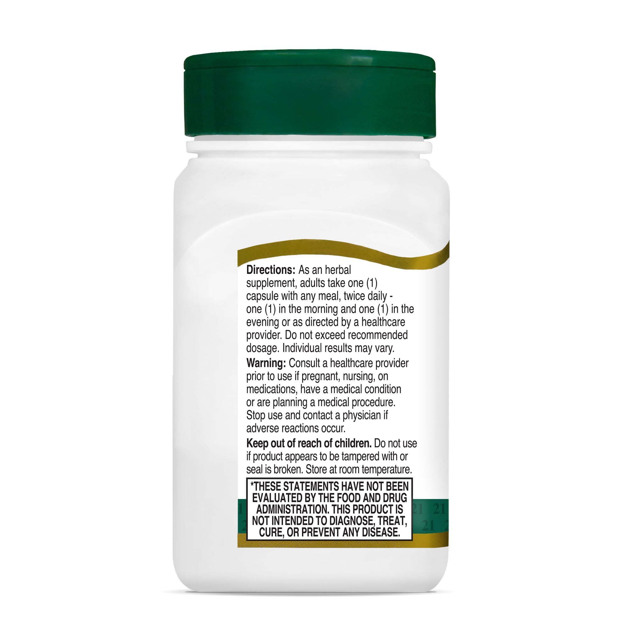 21st Century Saw Palmetto Extract on a wooden table
