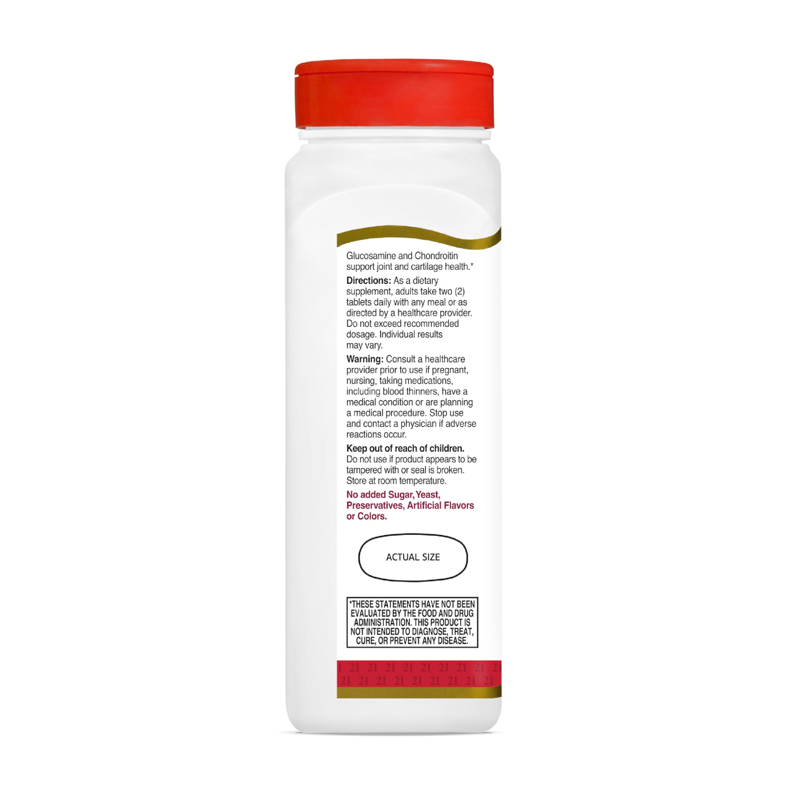 21st Century Triple Strength Chondroitin 1200mg dietary supplement lifestyle scene