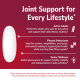21st Century Triple Strength Chondroitin 1200mg supplement back view with ingredient list