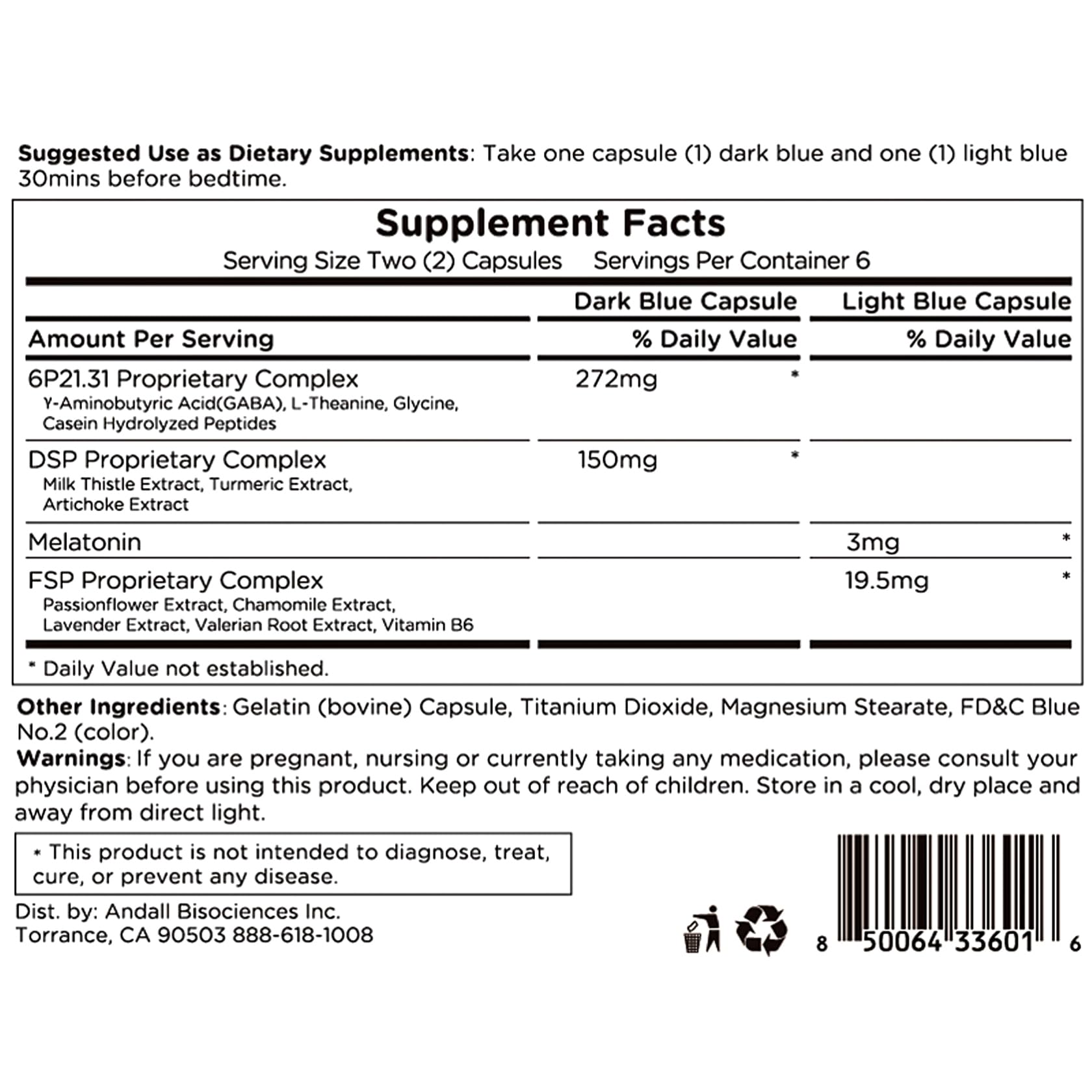 23WELL Sleep Rem Care Capsules with a measuring spoon