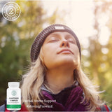 2nd Springs Adrenal Support Supplement displayed with natural ingredients
