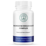 2nd Springs Magnesium Bisglycinate 400mg front view of bottle