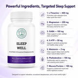 2nd Springs Sleep Well Supplement bottle top view