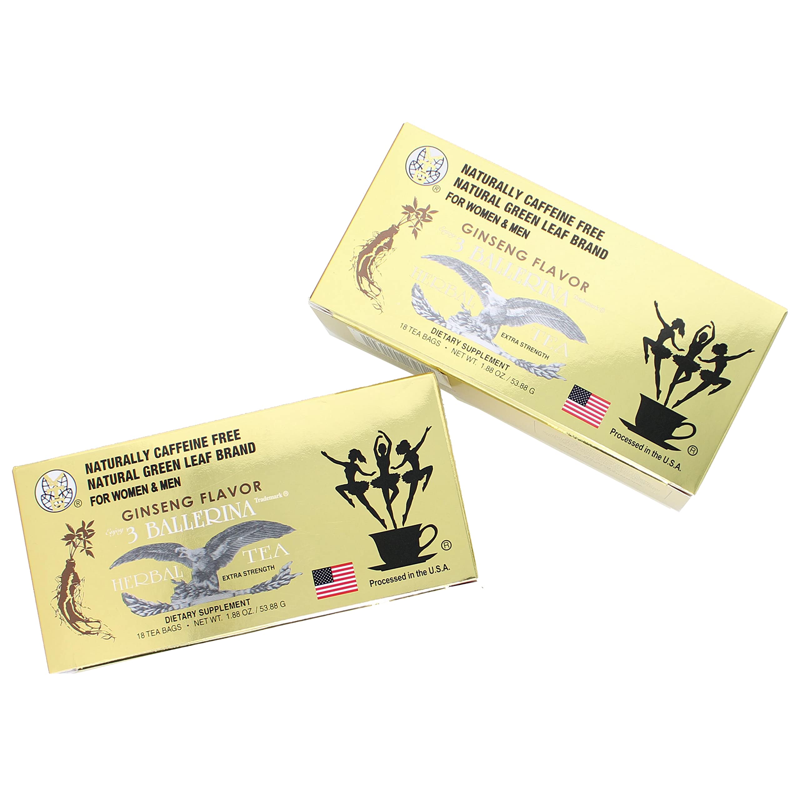 3 Ballerina Ginseng Herbal Supplement nutritional information