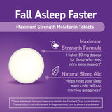360 count pack of 21st Century Melatonin 10mg tablets