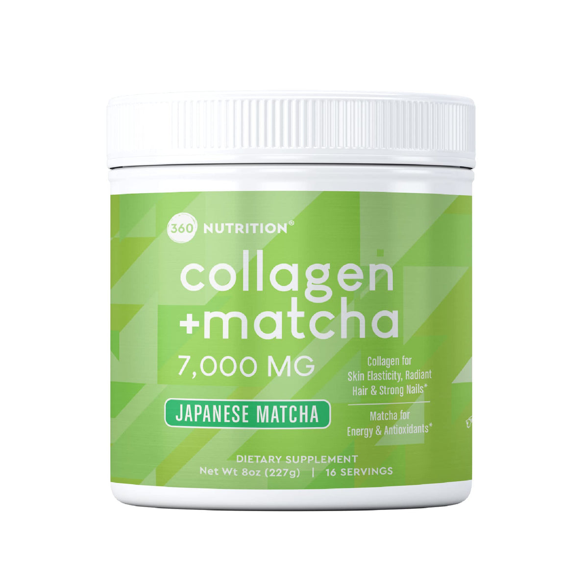 360 Nutrition Collagen Supplement 227g powder front view