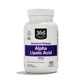 365 by Whole Foods Market Alpha Lipoic Acid 120 tablets front view