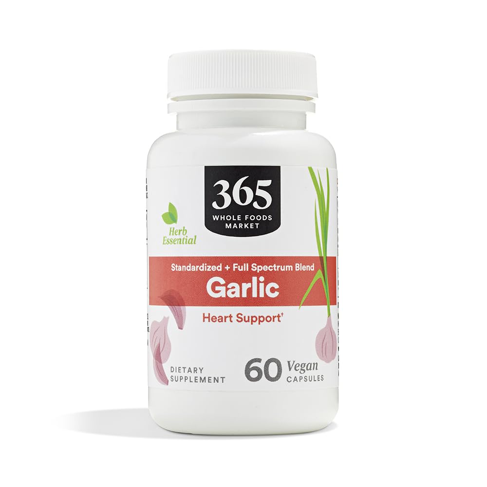 365 by Whole Foods Market Garlic Supplement bottle front view