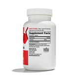 365 by Whole Foods Market L-Glutamine 500mg capsule bottle side view