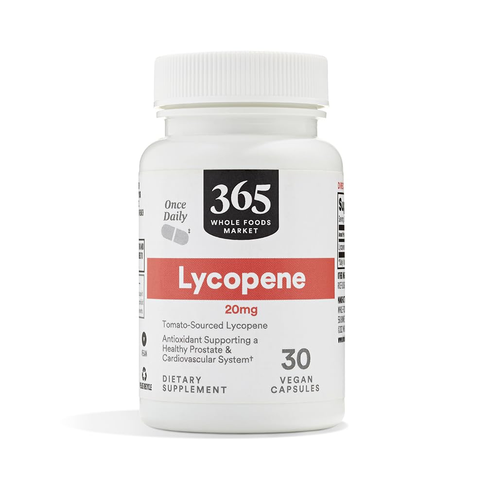 365 by Whole Foods Market Lycopene Supplement front view bottle
