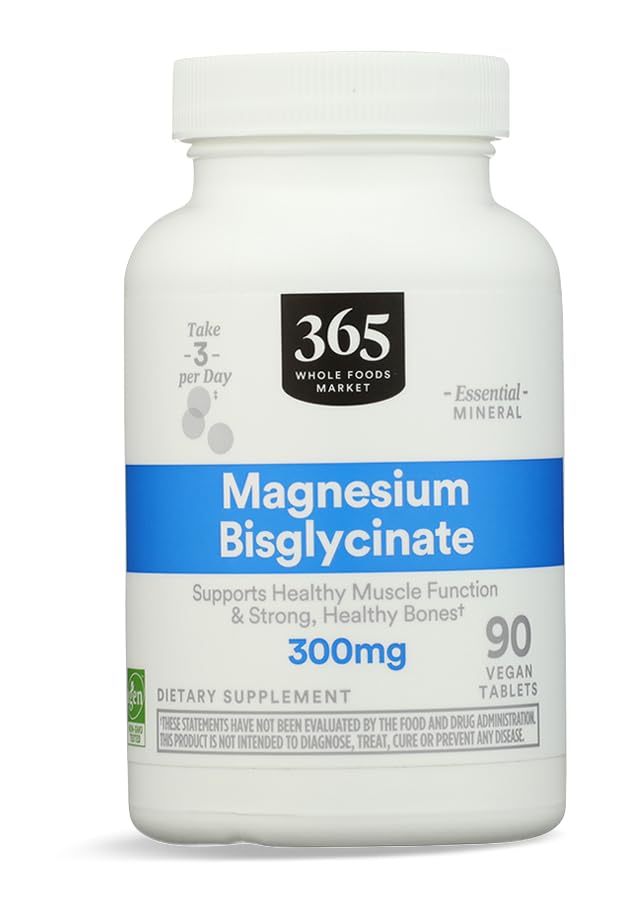 365 by Whole Foods Market Magnesium Supplement 122g front view