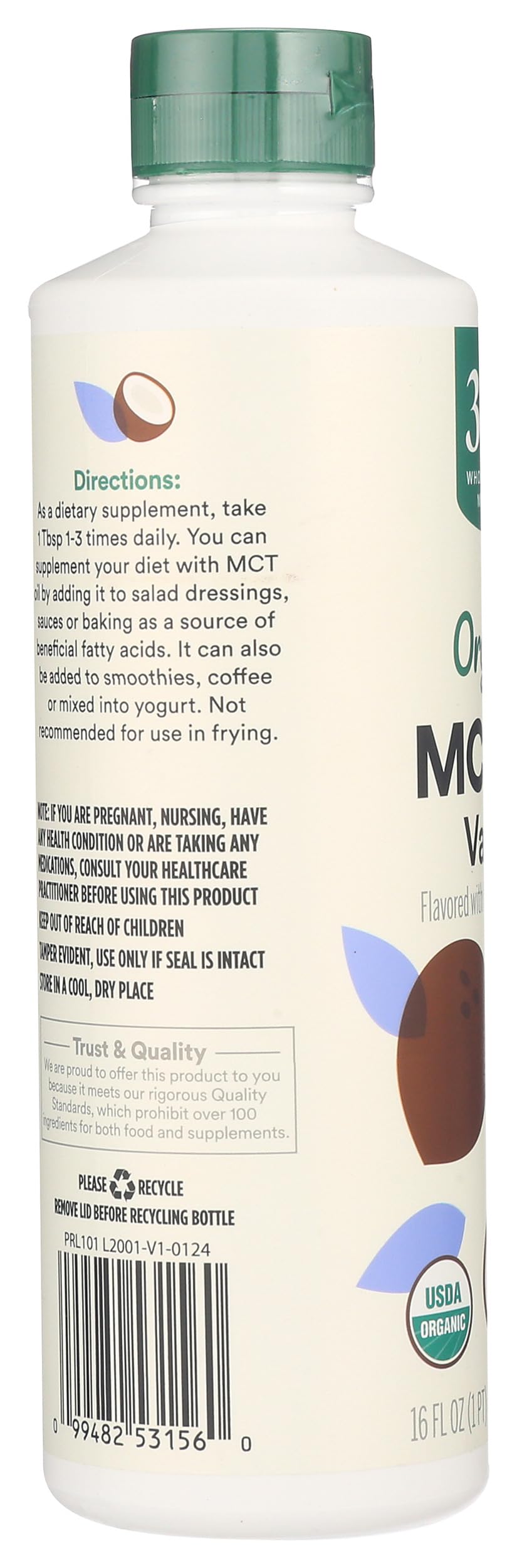 365 by Whole Foods Market MCT Oil in a kitchen setting