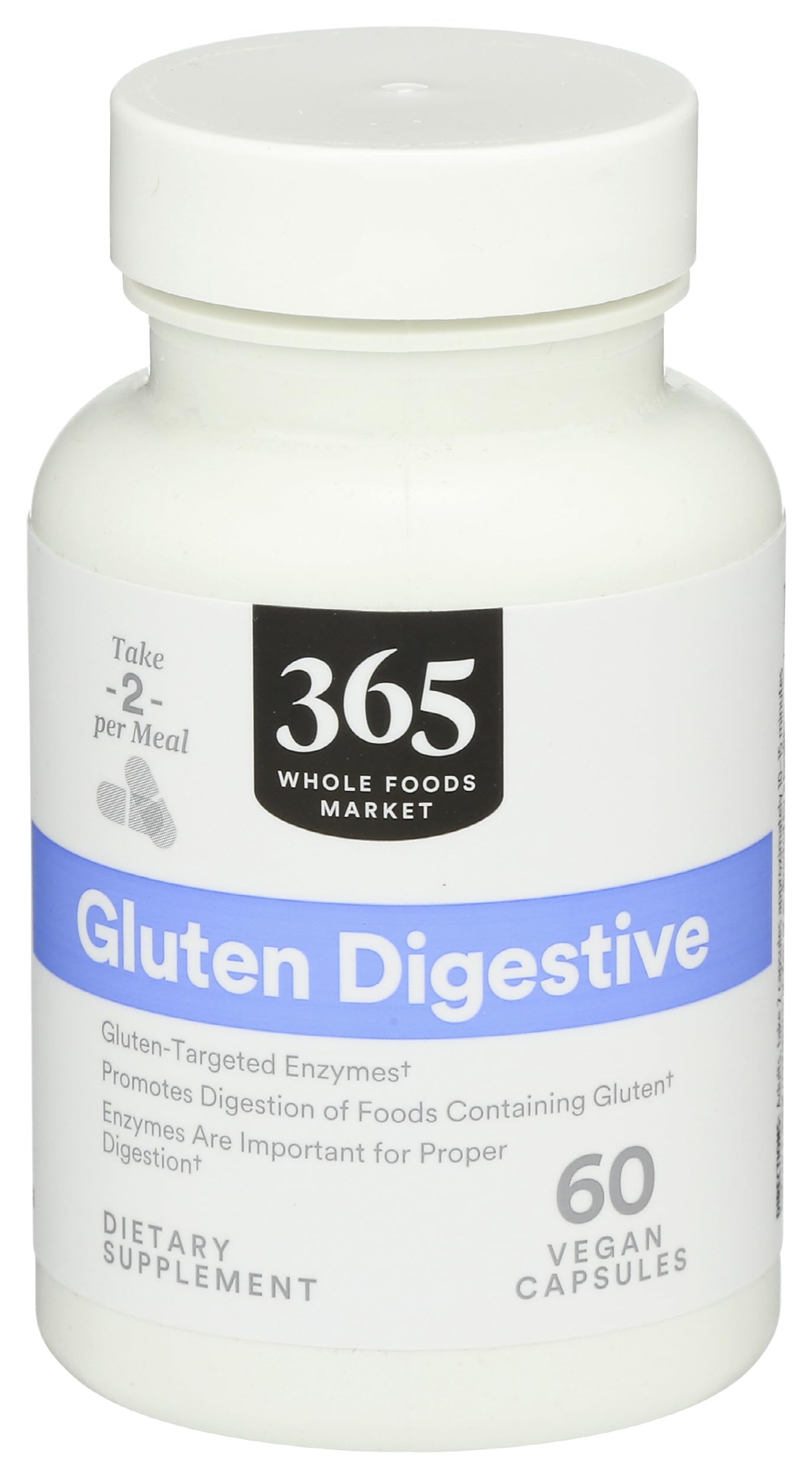 365 by Whole Foods Market Multi-Enzyme Capsules front view