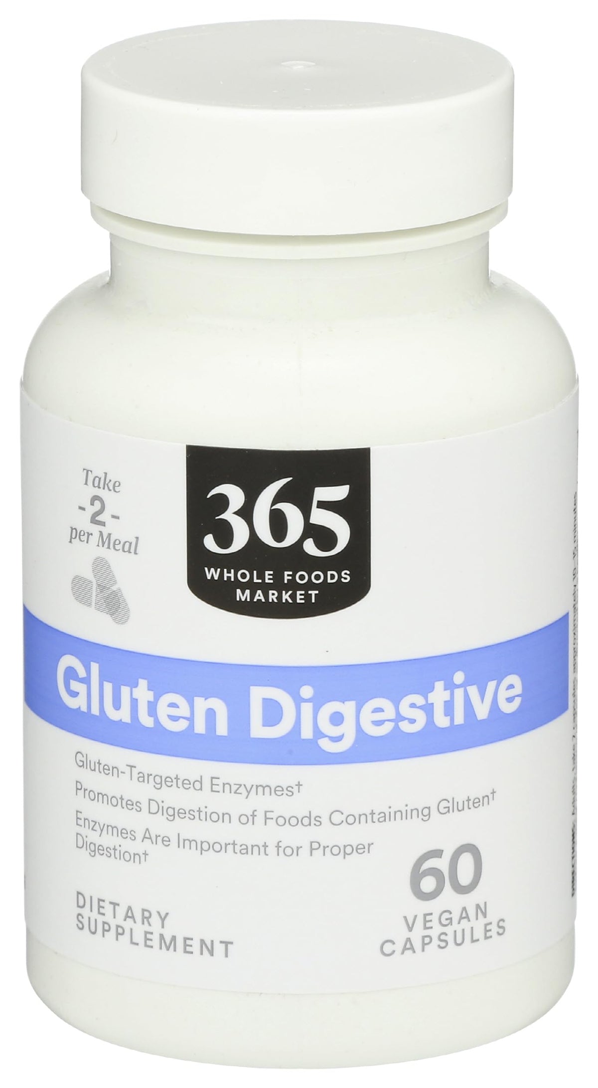 365 by Whole Foods Market Multi-Enzyme Capsules front view
