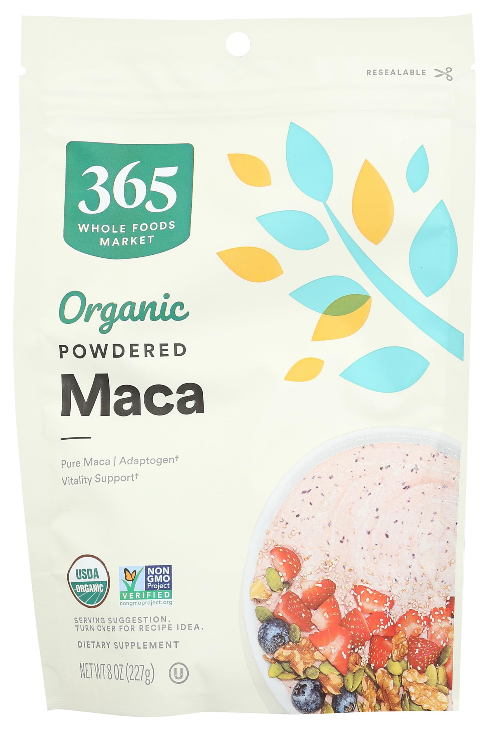 365 by Whole Foods Market Organic Maca Powder 227g front view