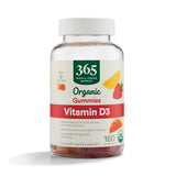 365 by Whole Foods Market Organic Vitamin D3 Gummies front view