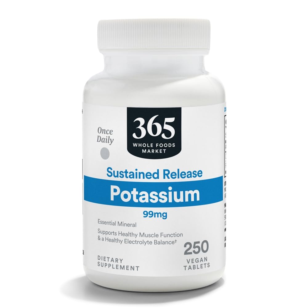 365 by Whole Foods Market Potassium Supplement front view