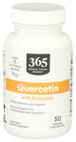 365 by Whole Foods Market Quercetin with Bromelain 50 capsules bottle front view