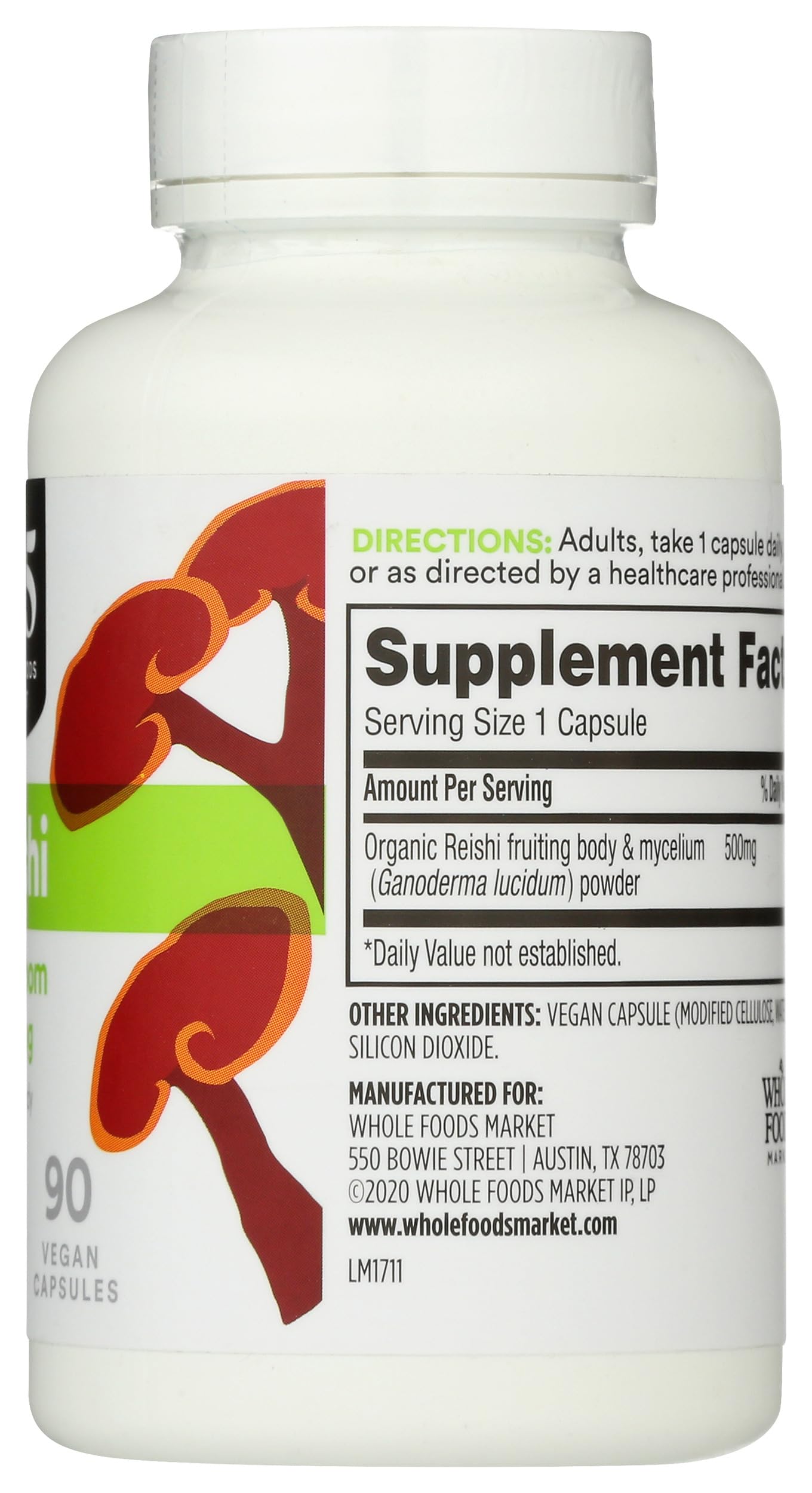 365 by Whole Foods Market Reishi Mushroom Supplements in lifestyle scene