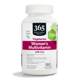 365 by Whole Foods Market Women's Multivitamin 180 tablets front view