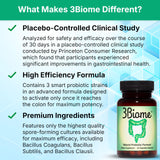 3Biome Probiotic Supplement capsules on a wooden table