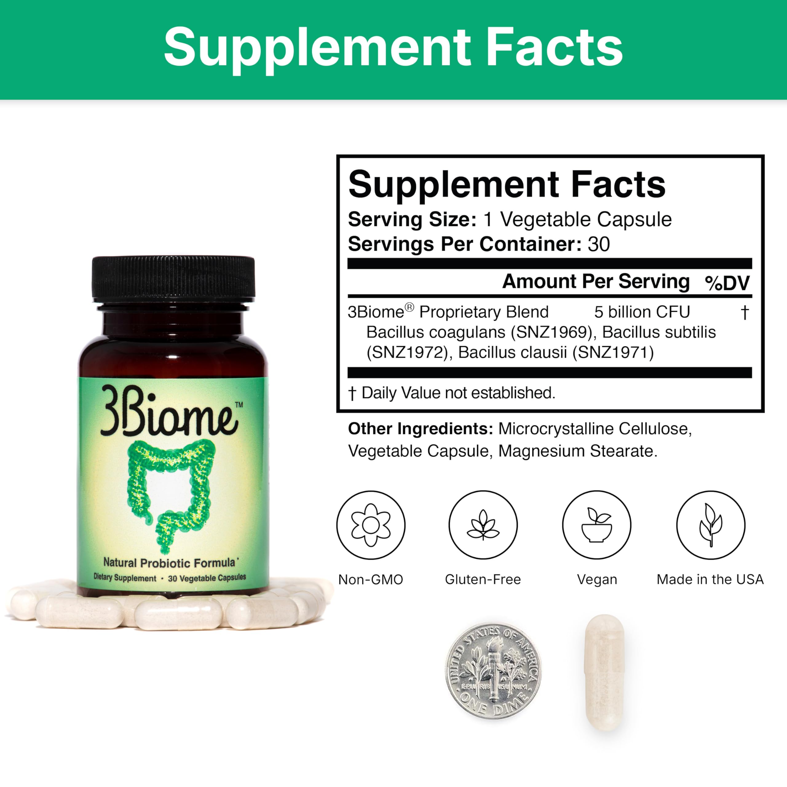 3Biome Probiotic Supplement in a lifestyle setting