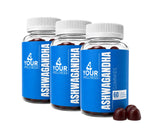 4 Your Wellness Ashwagandha Gummy Supplement 60 count front view