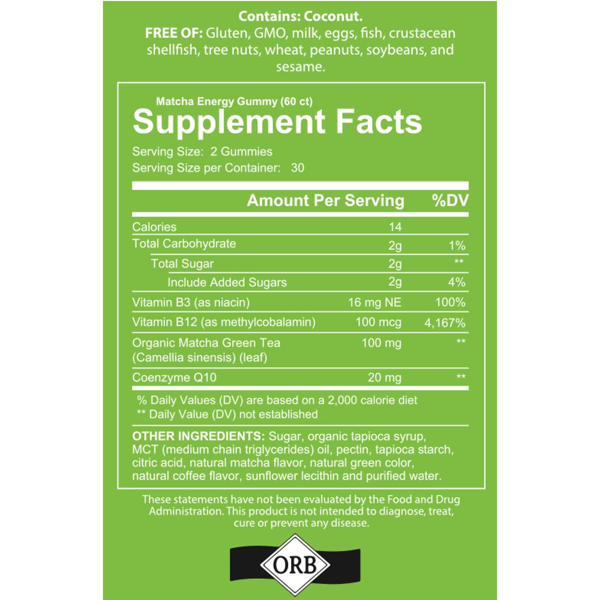 4 Your Wellness Matcha Green Tea Gummies in hand