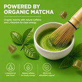 4 Your Wellness Matcha Green Tea Gummies on a table