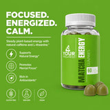 4 Your Wellness Matcha Green Tea Gummies packaging