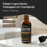 4Ever Beauty Biotin Collagen Aloe Vera Drops 150g lifestyle scene