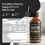 4Ever Beauty Biotin Collagen Aloe Vera Drops 150g measuring dropper