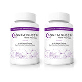 4GREATSLEEP Rest & Recharge Sleep Supplement front view with 120 capsules