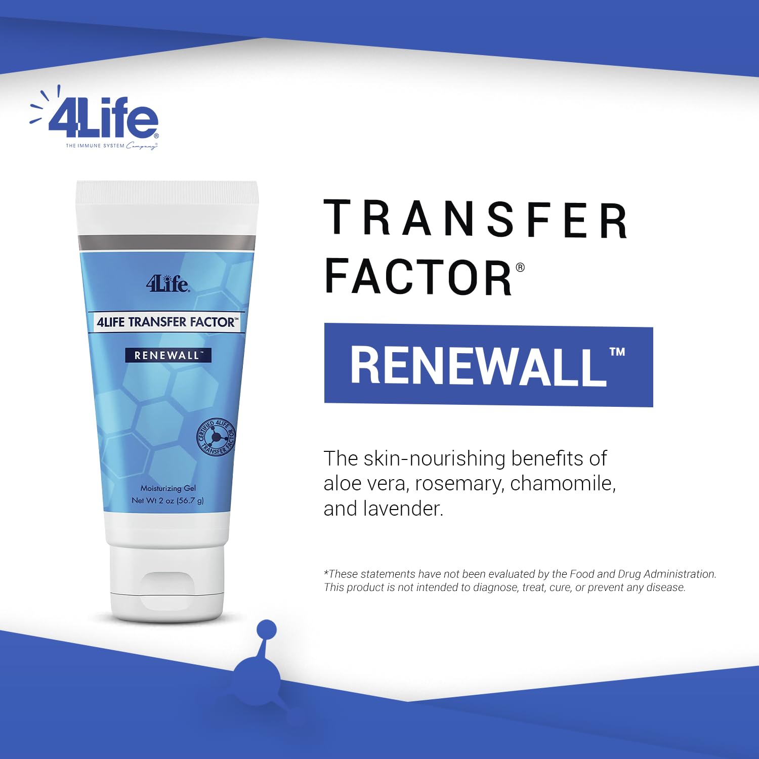 4Life Aloe Vera Supplement back view with nutritional information