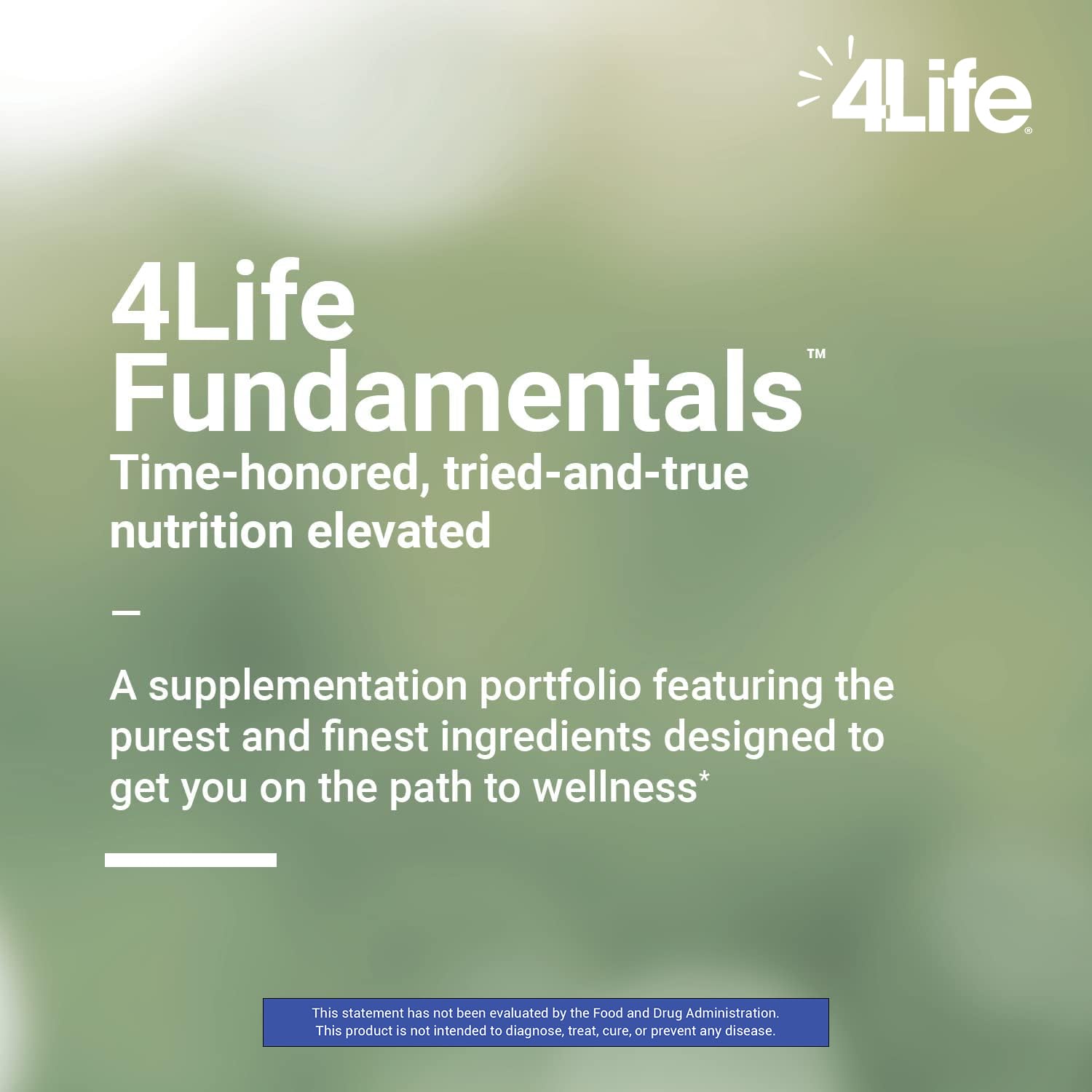 4Life Calcium Supplement 132g on a wooden table