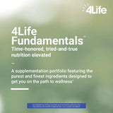 4Life Calcium Supplement 132g on a wooden table