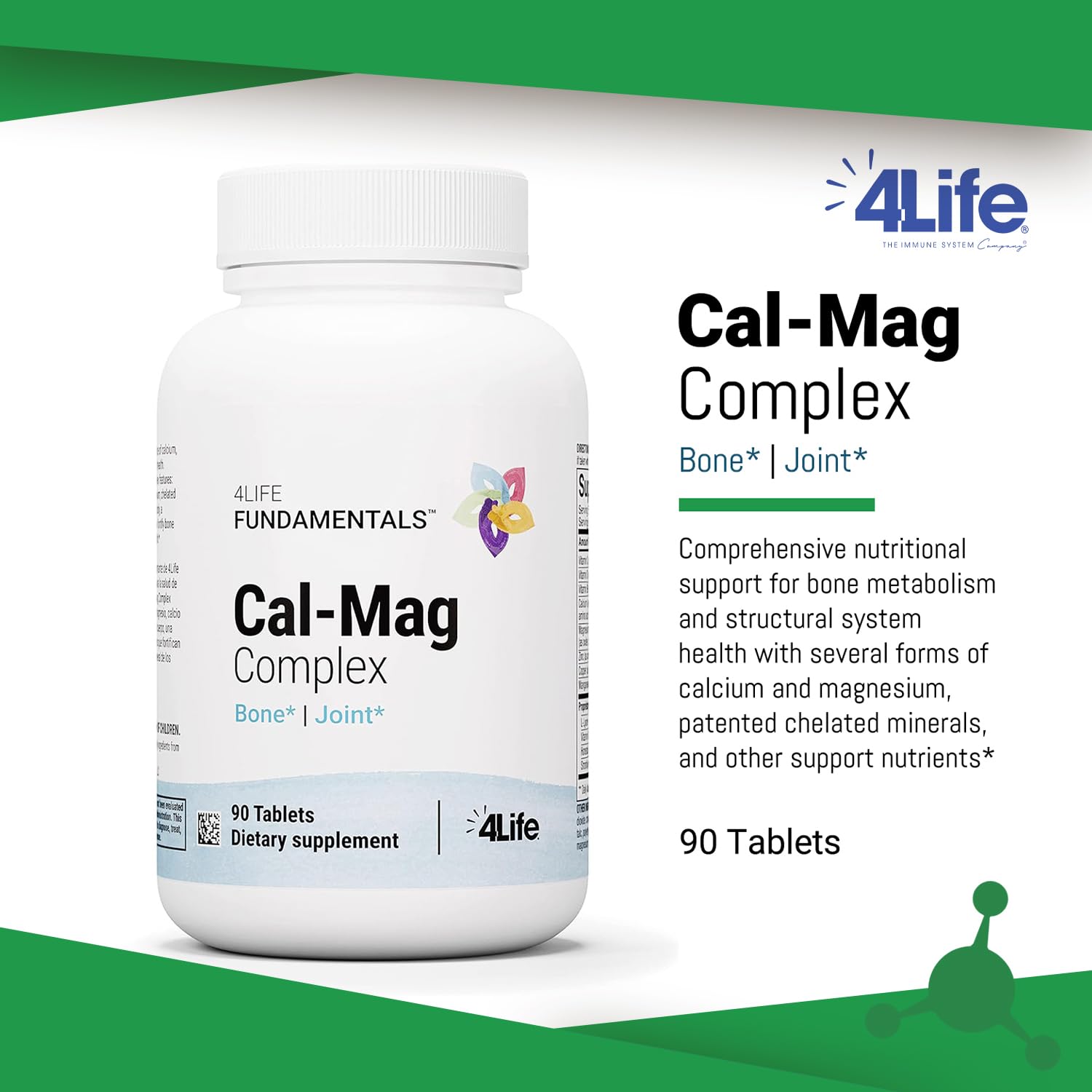 4Life Calcium Supplement 132g packaging