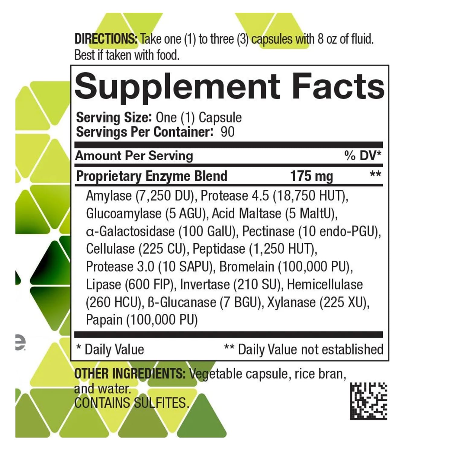 4Life Multi-Enzymes Supplement 45g capsule close-up