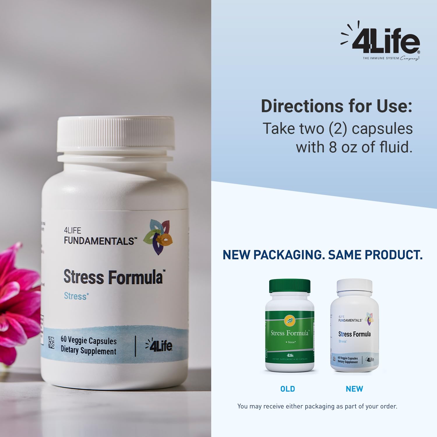 4Life Sleep Supplement lifestyle scene with a calming setup