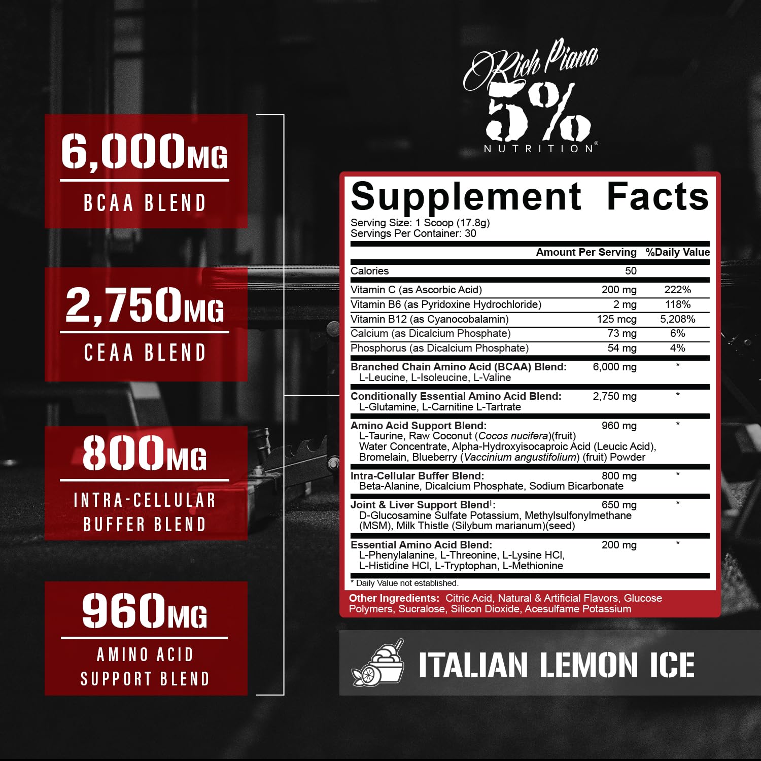 5% Nutrition ADYM Amino Acids 1510g packaging