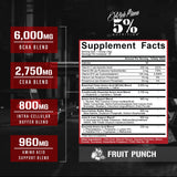 5% Nutrition ADYM Amino Acids 450g side view