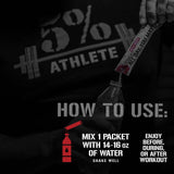 5% Nutrition AllDayYouMay BCAA Powder Hydration Packets in a gym setting