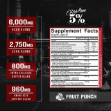 5% Nutrition Amino Acid Supplement 621g side view