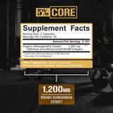 5% Nutrition Ashwagandha 30mg capsules packaging