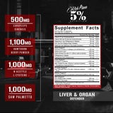 5% Nutrition Blended Vitamin & Mineral Supplement side view