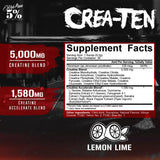 5% Nutrition Crea-TEN Creatine Blend 331g side view