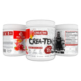 5% Nutrition CreaTEN Creatine Blend 290g mixed in a glass