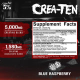 5% Nutrition CreaTEN Creatine Blend 331g back view with ingredient list