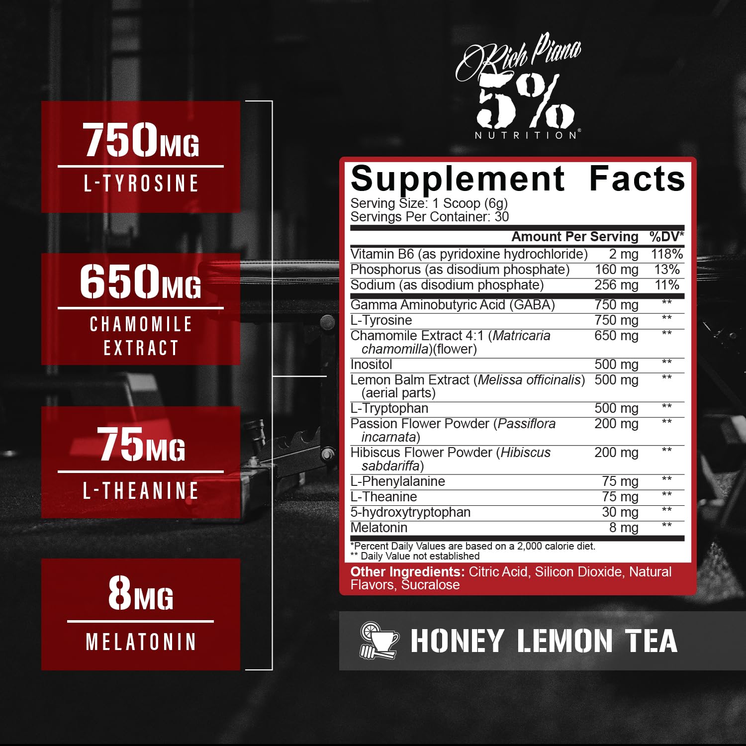 5% Nutrition Sleep Powder 204g packaging