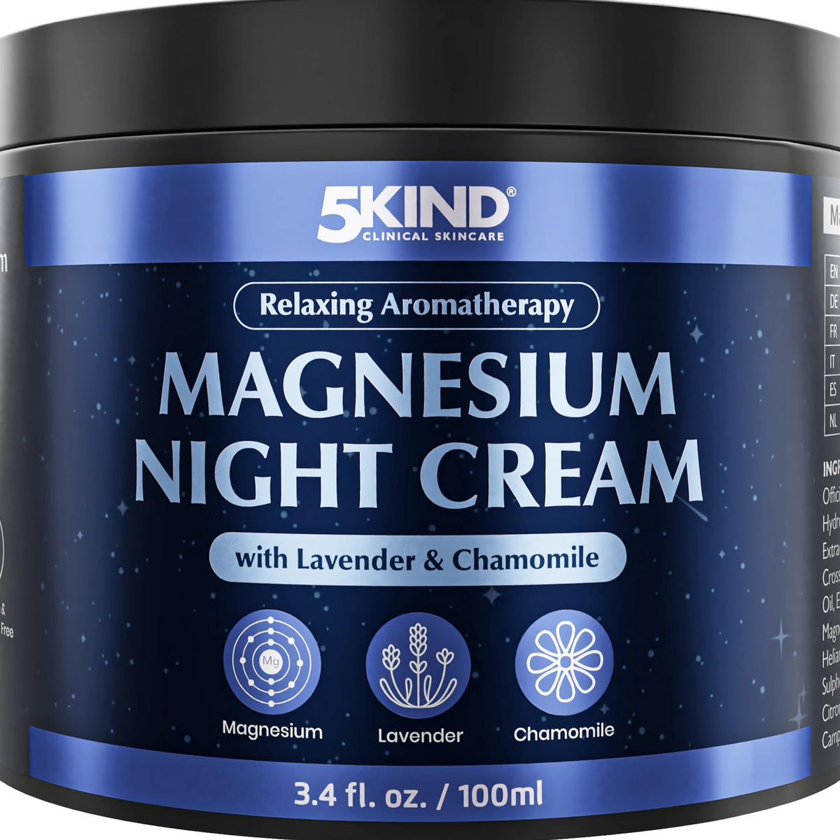 5kind Magnesium Lotion for Sleep 3.4 fl oz front view